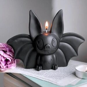 Killstar batty night creature vegan wax candle halloween home decor scented